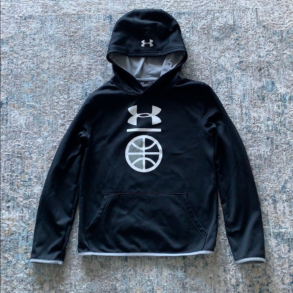 Boys Under Armour Black Hoodie